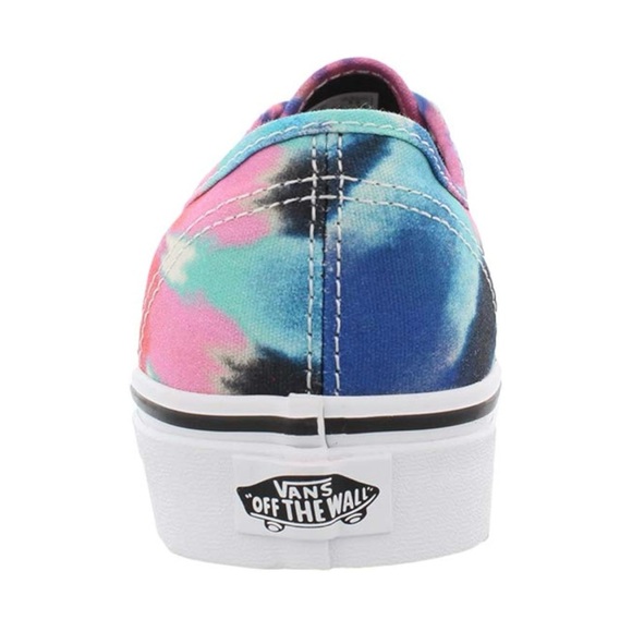 VANS Authentic (Tie Dye) Multi/True White Shoes - Picture 4 of 13